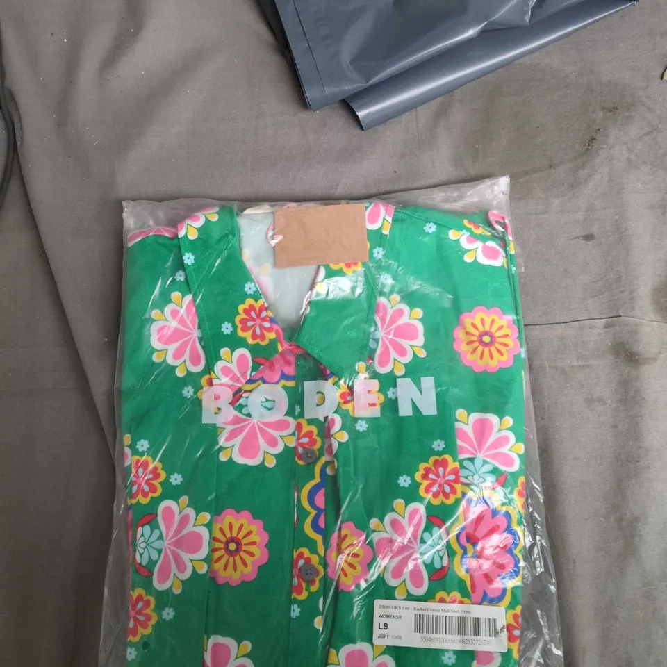 BODEN WOMEN'S FLORAL PRINT BLOUSE – UK 14R