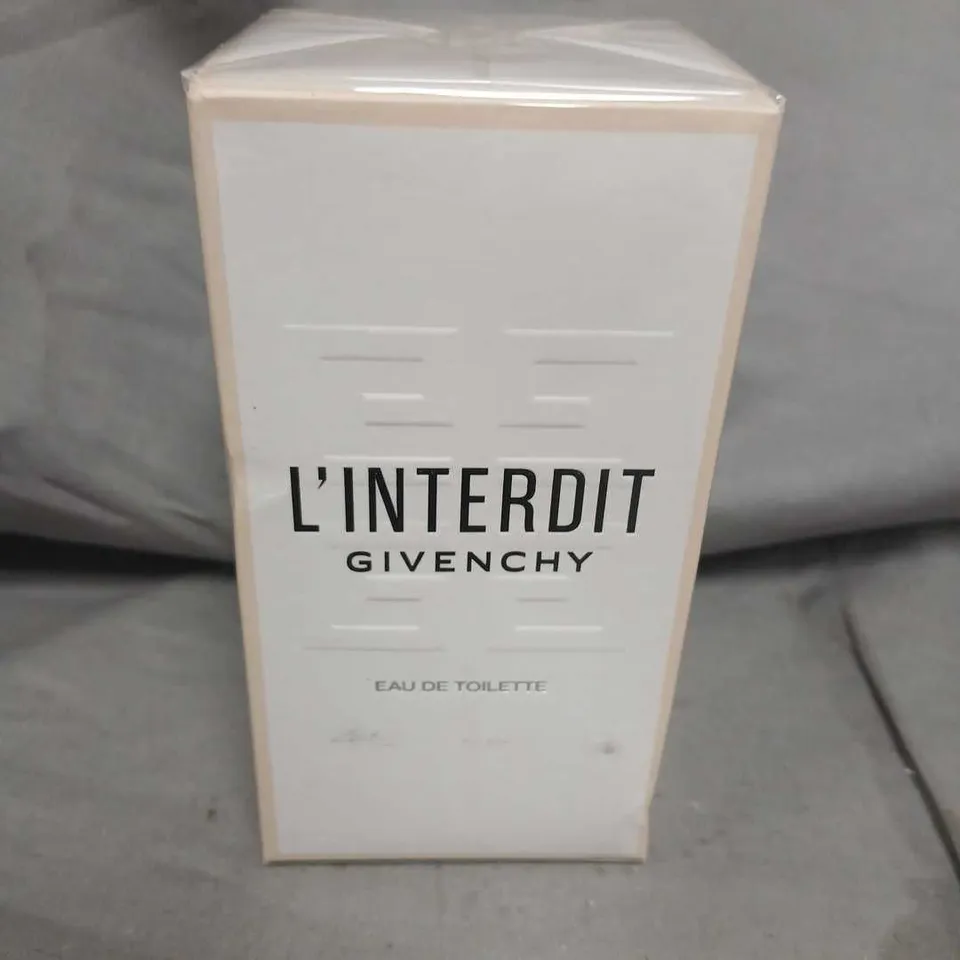 BOXED AND SEALED GIVENCHY L'INTERDIT EAU DE TOILETTE 80ML