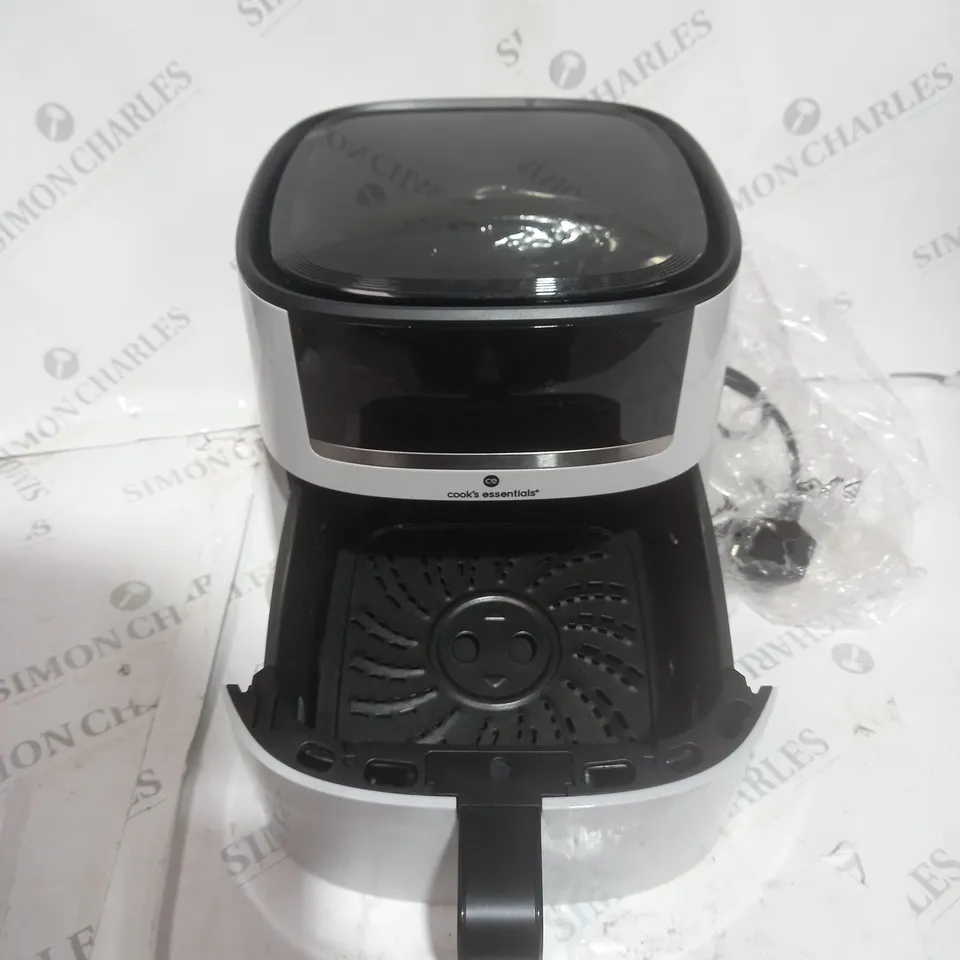 COOK'S ESSENTIALS 4L AIR FRYER COOL GREY