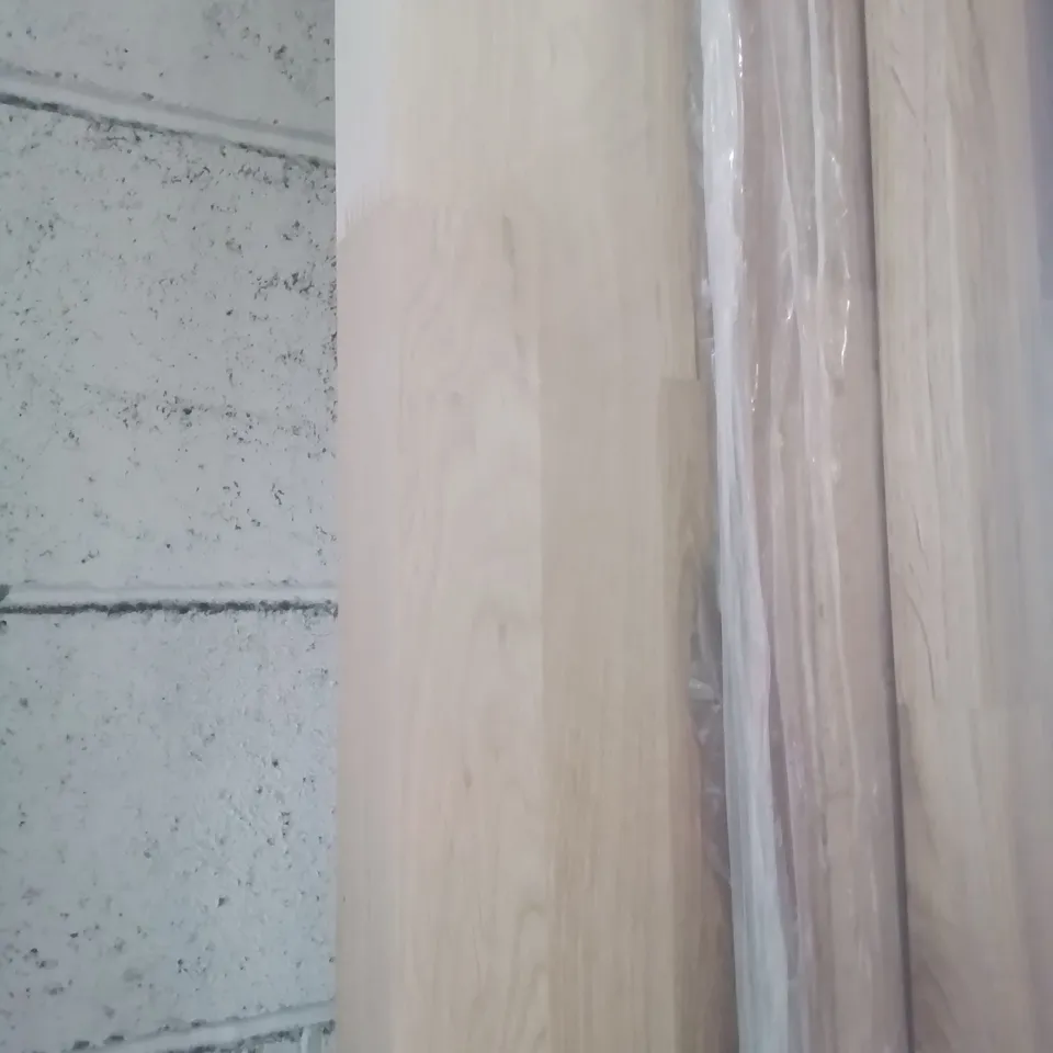 GOODHOME SOLID OAK BLOCK WORKTOP 2500 × 620 × 40mm
