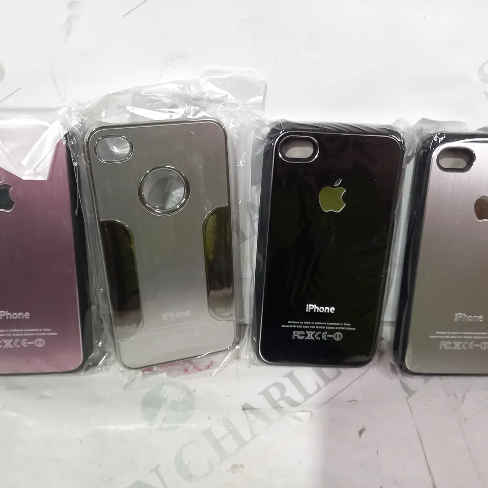 BOX OF APPROXIMATELY 50 ASSORTED PHONE CASES, COVERS, AND BACKS FOR VARIOUS MAKES AND MODELS