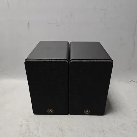 BOXED PAIR OF ARGON AUDIO FENRIS 4 BOOKSHELF SPEAKERS