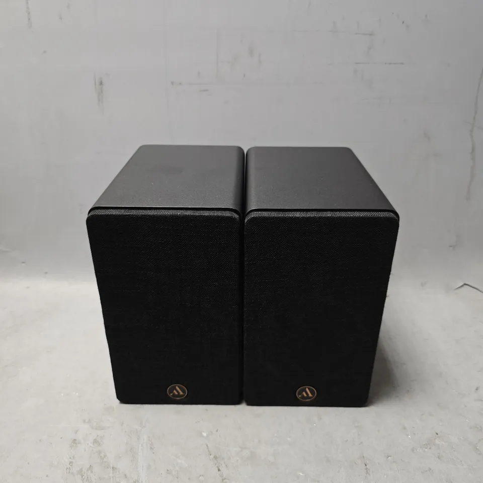BOXED PAIR OF ARGON AUDIO FENRIS 4 BOOKSHELF SPEAKERS
