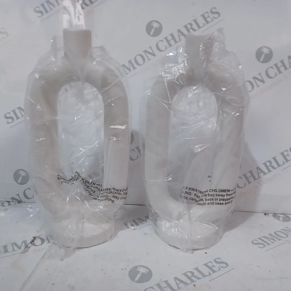 K BY KELLY HOPPEN SET OF 2 CANDLESTICKS