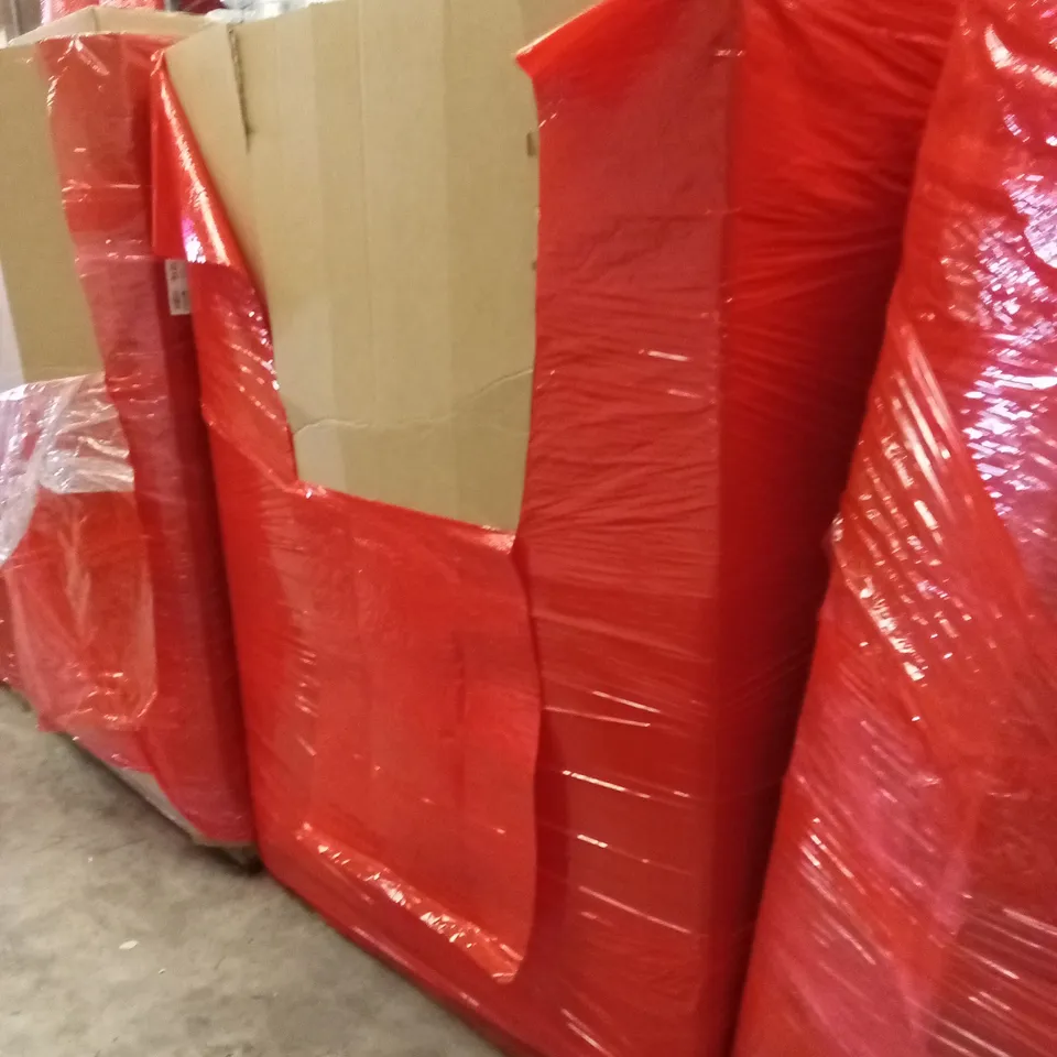 PALLET OF ASSORTED HOUSEHOLD GOODS AND PRODUCTS TO INCLUDE; MIRROR, BLIND, BABY PRODUCTS ETC