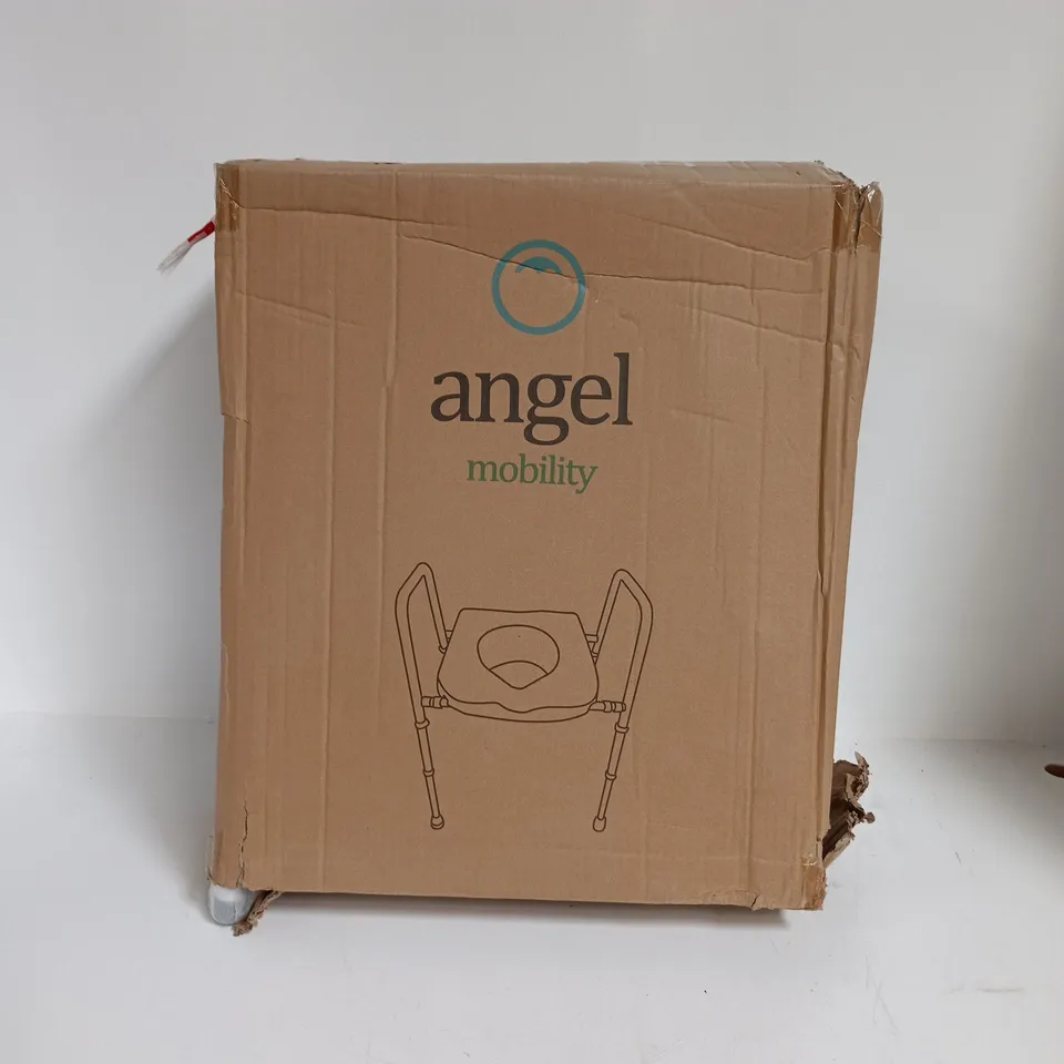 BOXED ANGEL MOBILITY TOILET FRAME