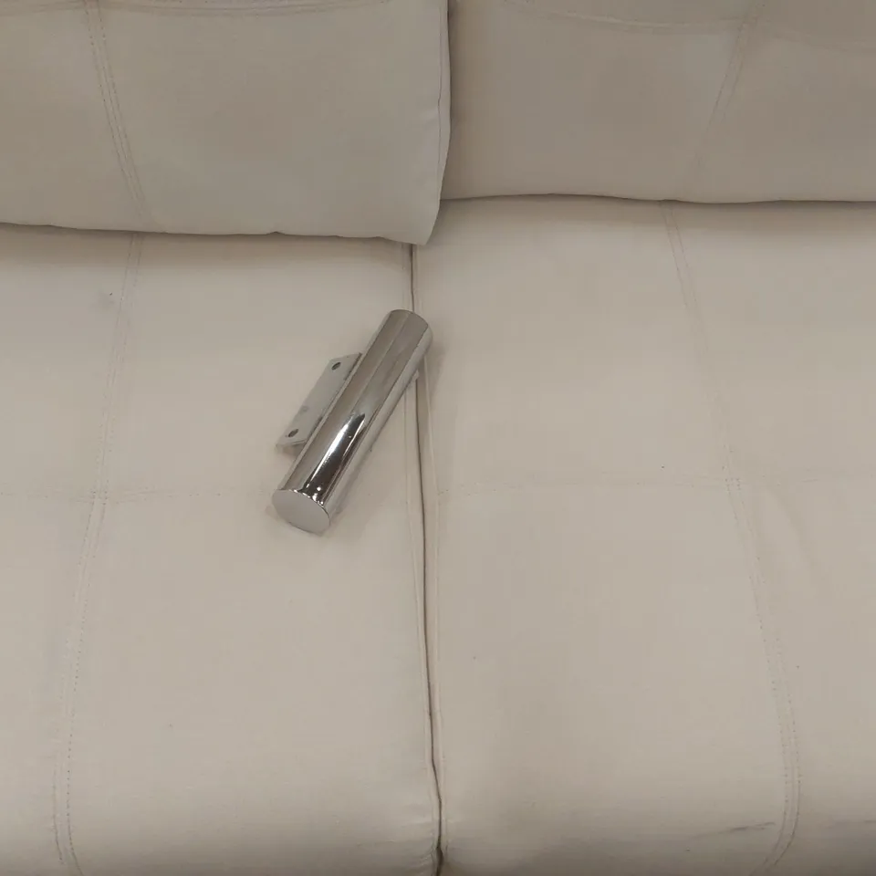 QUALITY DESIGNER 3-SEATER FABRIC UPHOLSTERED SOFA
