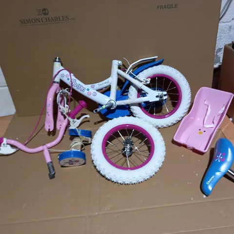 TOWNSEND CHARM 12INCH BIKE WITH DOLL CAR