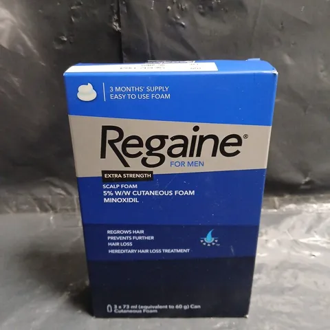 REGAINE FOR MEN – EXTRA STRENGTH SCALP FOAM