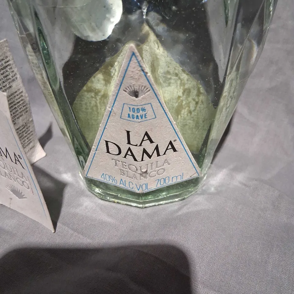 LA DAMA TEQUILA BLANCO 700 ML 40% ABV