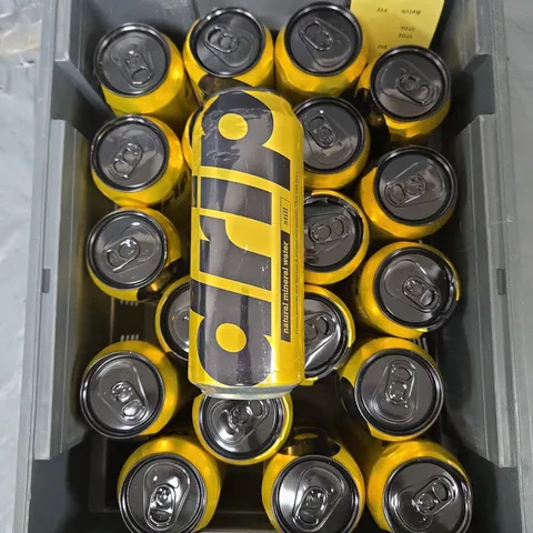 15 CANS OF DRIP NATURAL MINERAL WATER STILL 500ML