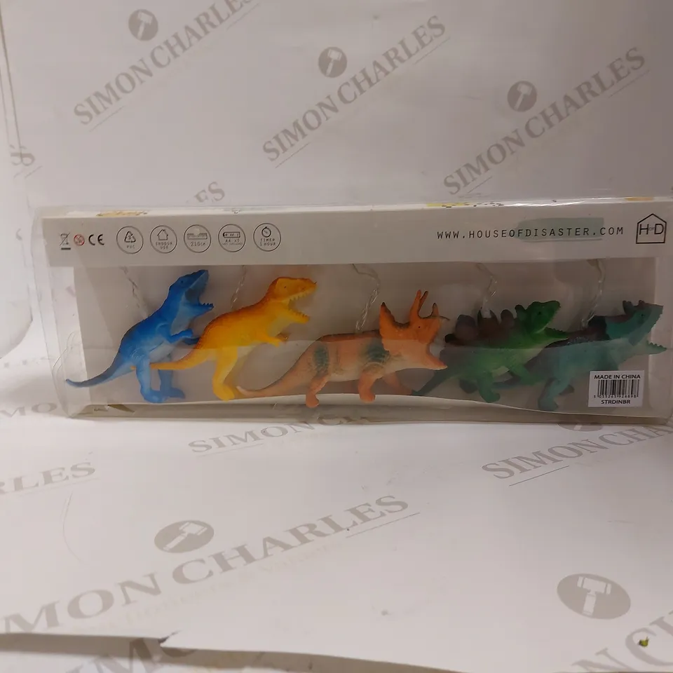 HOUSE OF DISASTER DINOSAUR STRING LIGHTS 