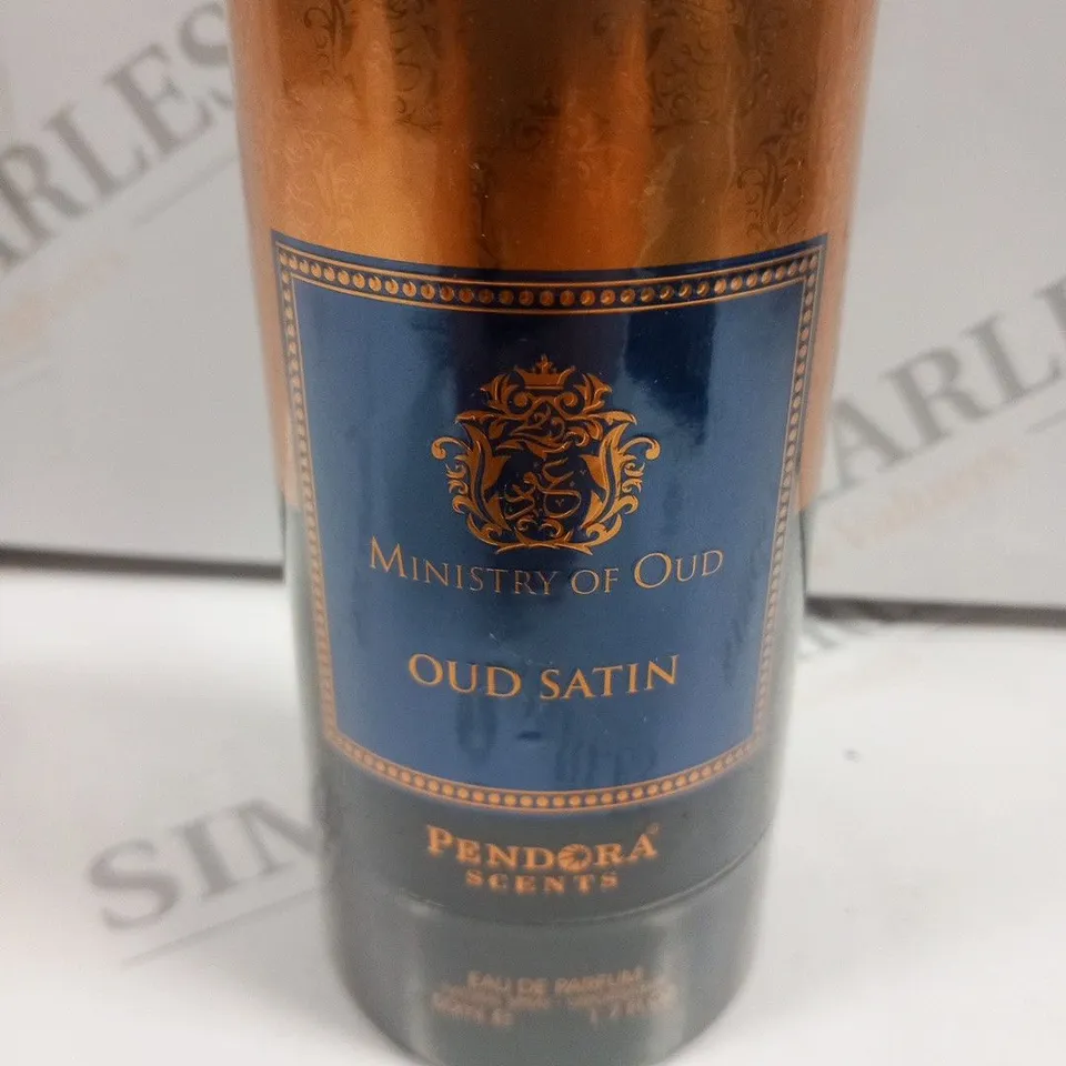 BOXED AND SEALED PENDORA SCENTS MINISTRY OF OUD OUD SATIN EAU DE PARFUM 50ML