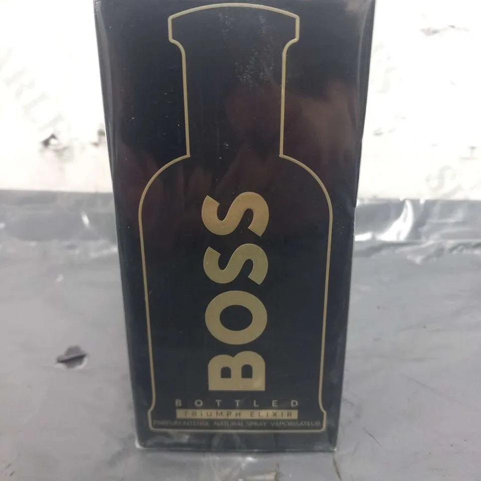 BOXED AND SEALED BOSS HUSGO BOSS BOTTLED TRIUMPH ELIXIR 100ML