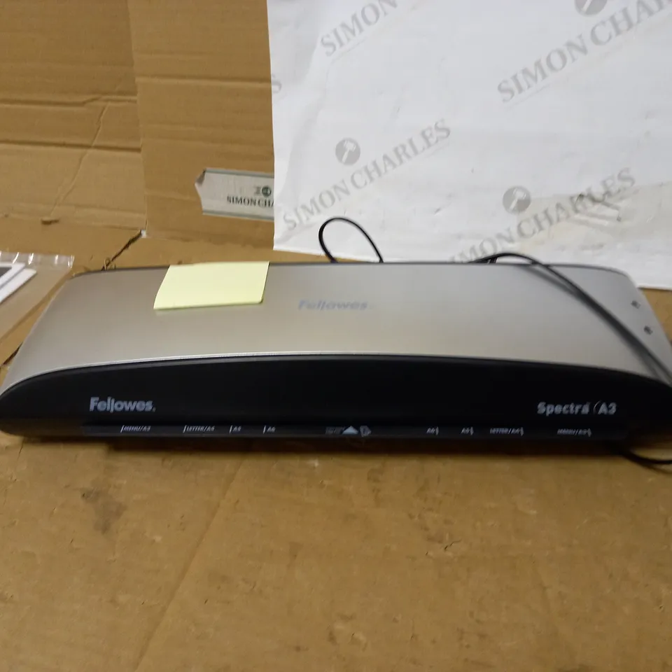 FELLOWES SPECTRA A3 LAMINATOR