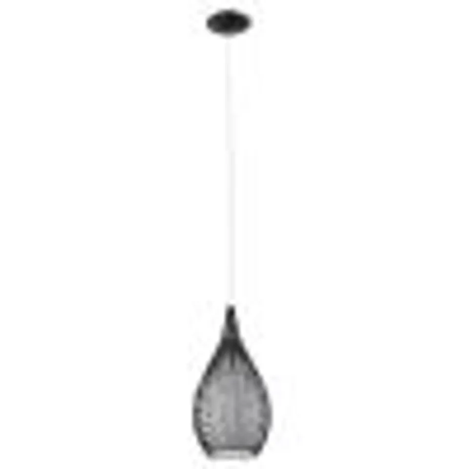 BOXED EGLO RAZONI PENDANT LIGHT BLACK