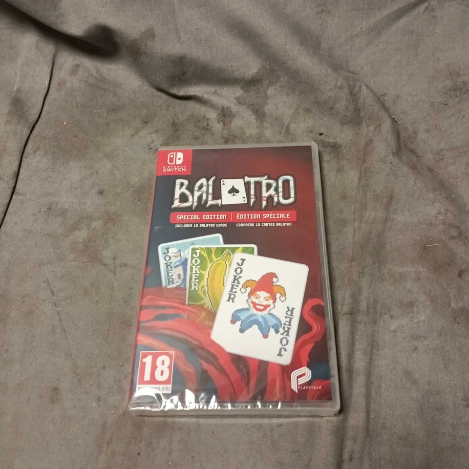 NINTENDO SWITCH BALATRO SPECIAL EDITION SEALED