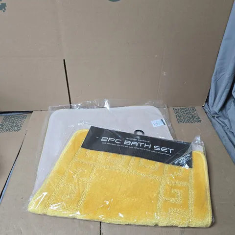 GAVENO CAVAILIA 2PC BATH SET – YELLOW BATH MAT