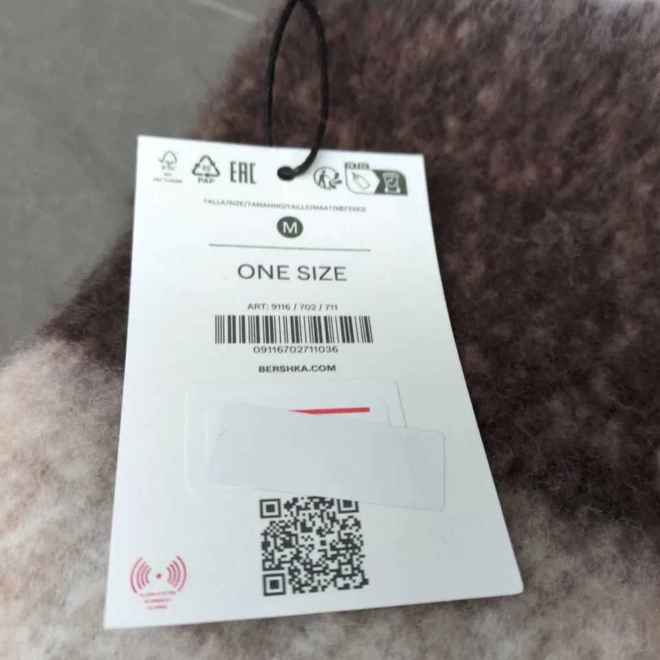 BERSHKA ONE SIZE MULTI COLOUR SCARF