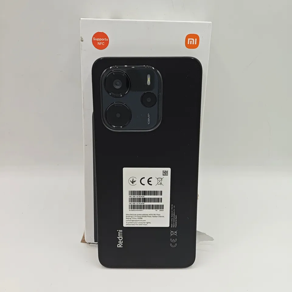 REDMI NOTE 14 256GB IN BLACK - 24117RN76E