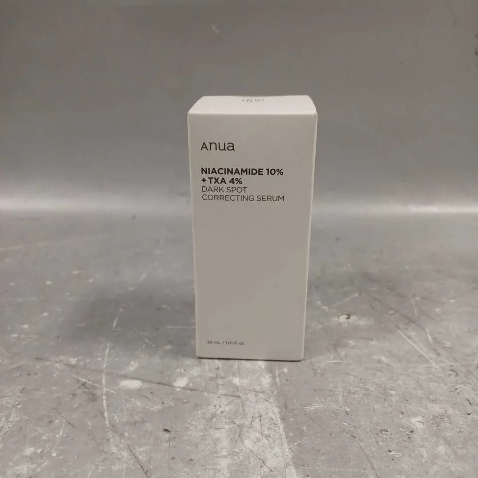 SEALED ANUA NIACINAMIDE 10% + TXA 4% DARK SPOT CORRECTING SERUM 30ML