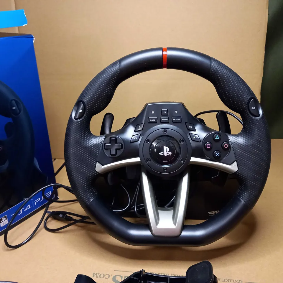 BOXED HORI WIRELESS RWA RACING WHEEL APEX (FOR PS4)