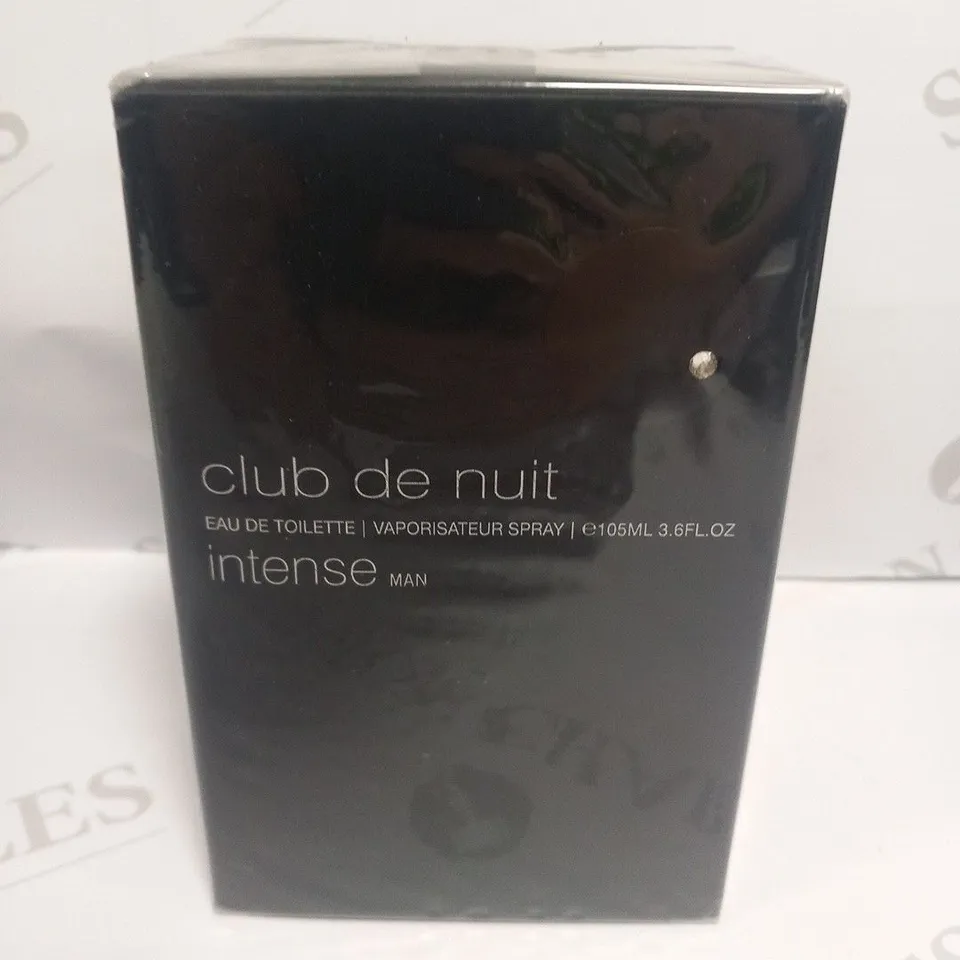BOXED AND SEALED CLUB DE NUIT INTENSE MAN EAU DE TOILETTE 105ML