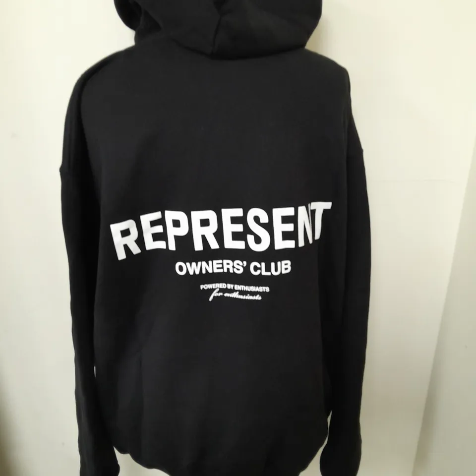 REPRESENT OWNERS CLUB HOODIE IN BLACK - M