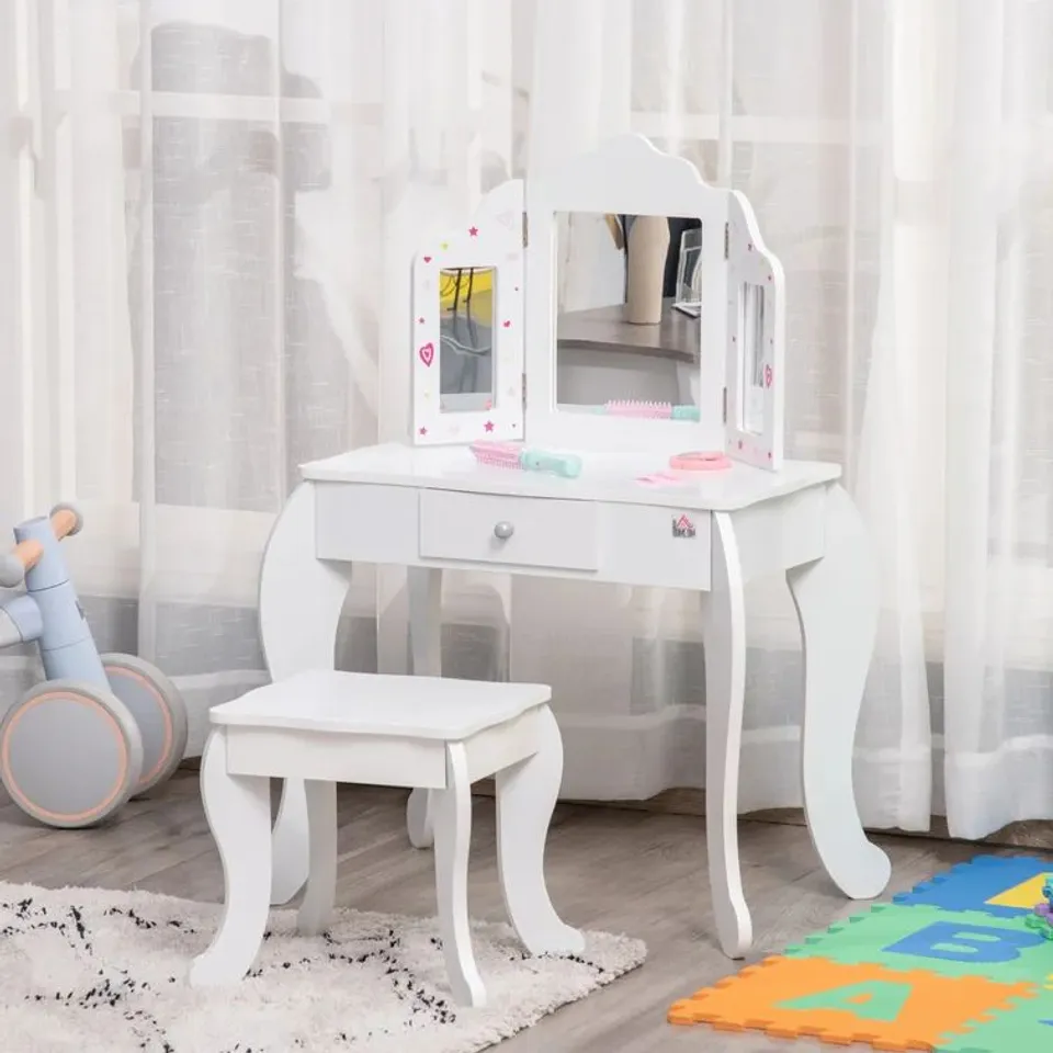BOXED KIDS DRESSING TABLE (1 BOX)