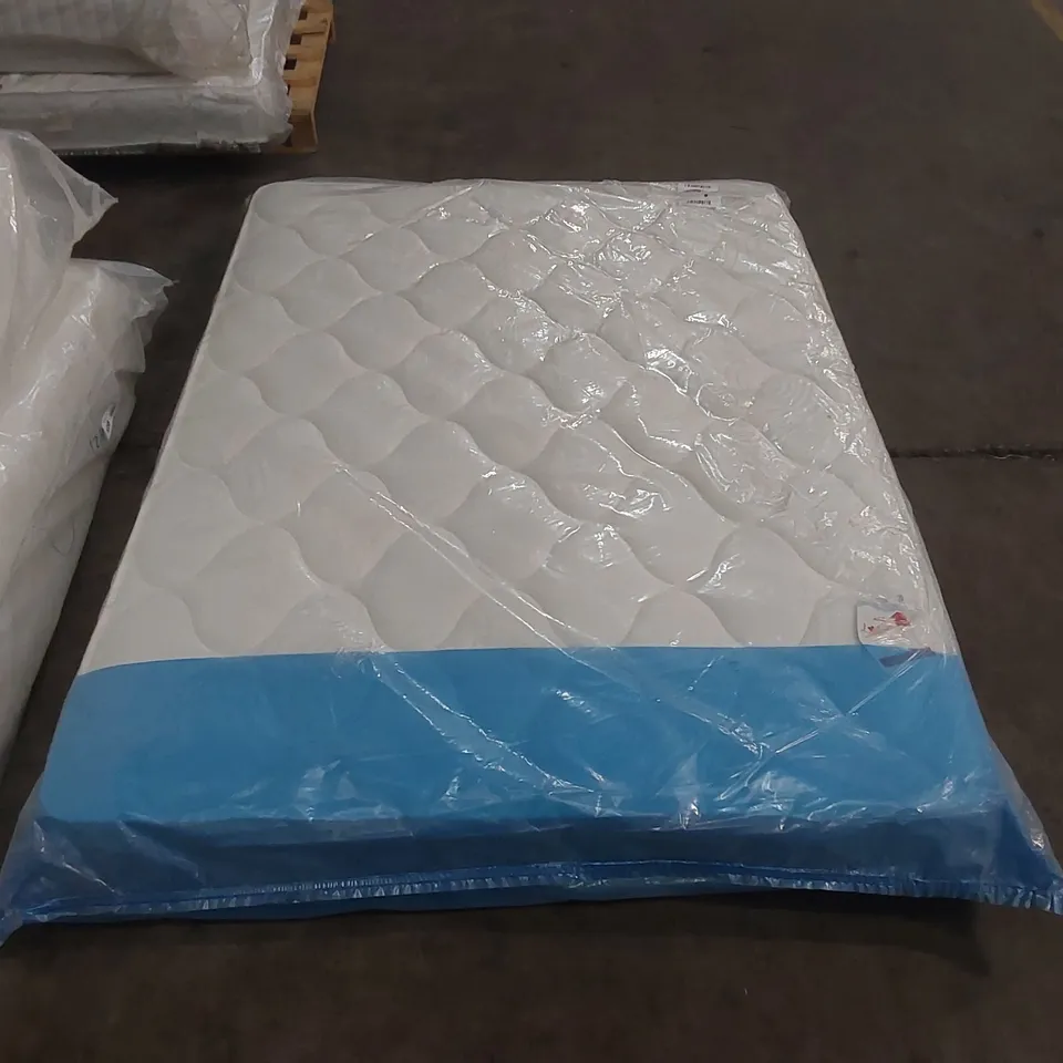 QUALITY BAGGED DOUBLE 135cm AIRSPRUNG MEMORY FOAM COMFORT MATTRESS RRP £699