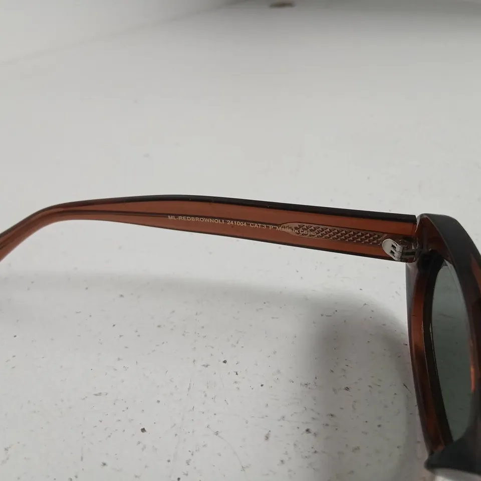 MELLER SUNGLASSES – BROWN TORTOISESHELL WITH GREY LENSES