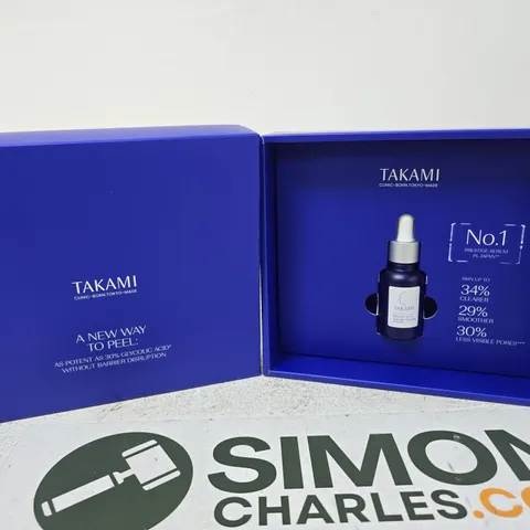 TAKAMI NO.1 PRESTIGE SERUM – FACIAL SKINCARE SERUM, BOXED