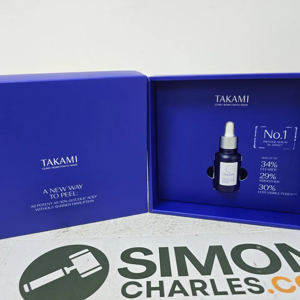 TAKAMI NO.1 PRESTIGE SERUM – FACIAL SKINCARE SERUM, BOXED