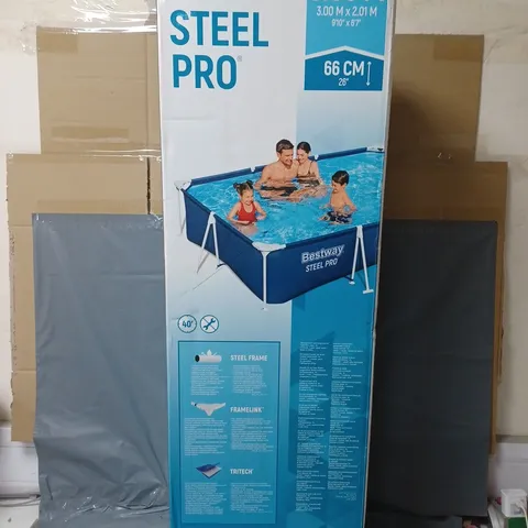 BOXED BESTWAY STEEL PRO 3X2M POOL - COLLECTION ONLY