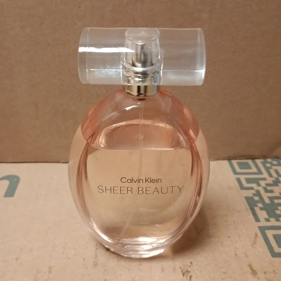 CALVIN KLEIN SHEER BEAUTY EAU DE TOILETTE 
