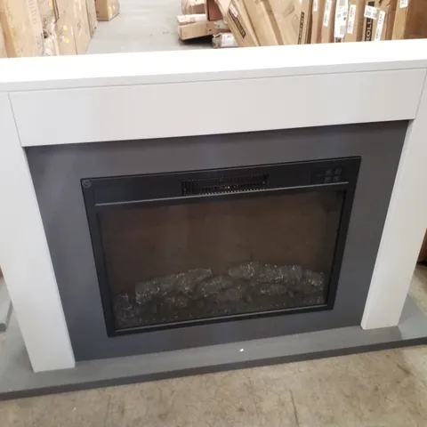 BOXED MARLOW ELECTRIC FIREPLACE SUITE