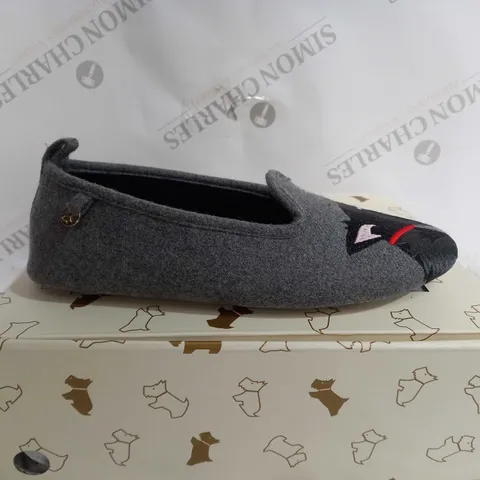 RADLEY HOUSE SHOE/SLIPPER GREY - SIZE UK 6