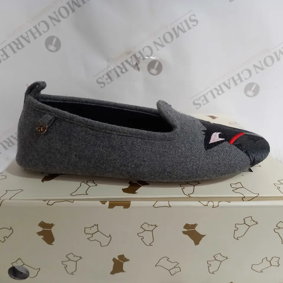 RADLEY HOUSE SHOE/SLIPPER GREY - SIZE UK 6