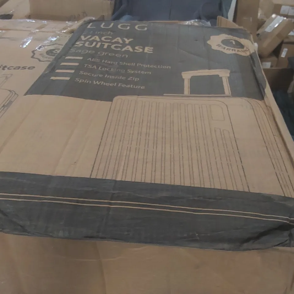 BOXED LUGG TRAVEL SUITCASE