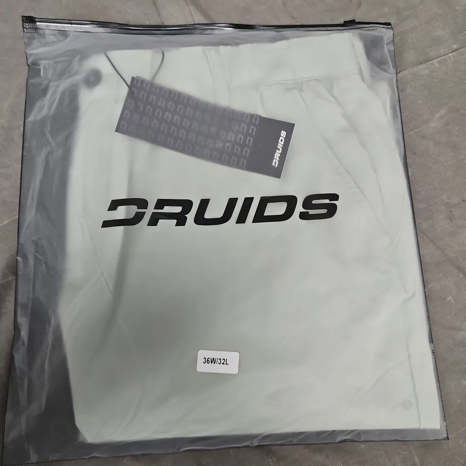 DRUIDS MENS GOLF JOGGERS IN SAGE - W36/L32