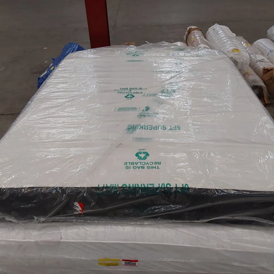 QUALITY BAGGED 5' KINGSIZE GAINFORD MEMORY FOAM POCKET SPRING MATTRESS
