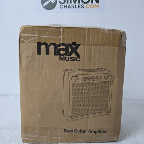 MAX MUSIC BASS GUITAR AMPLIFIER – BOXED