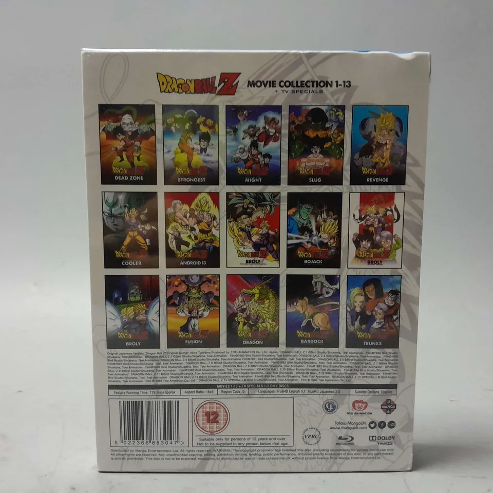 SEALED DRAGON BALL Z MOVIE COLLECTION 1-13 + TV SPECIALS BLU-RAY
