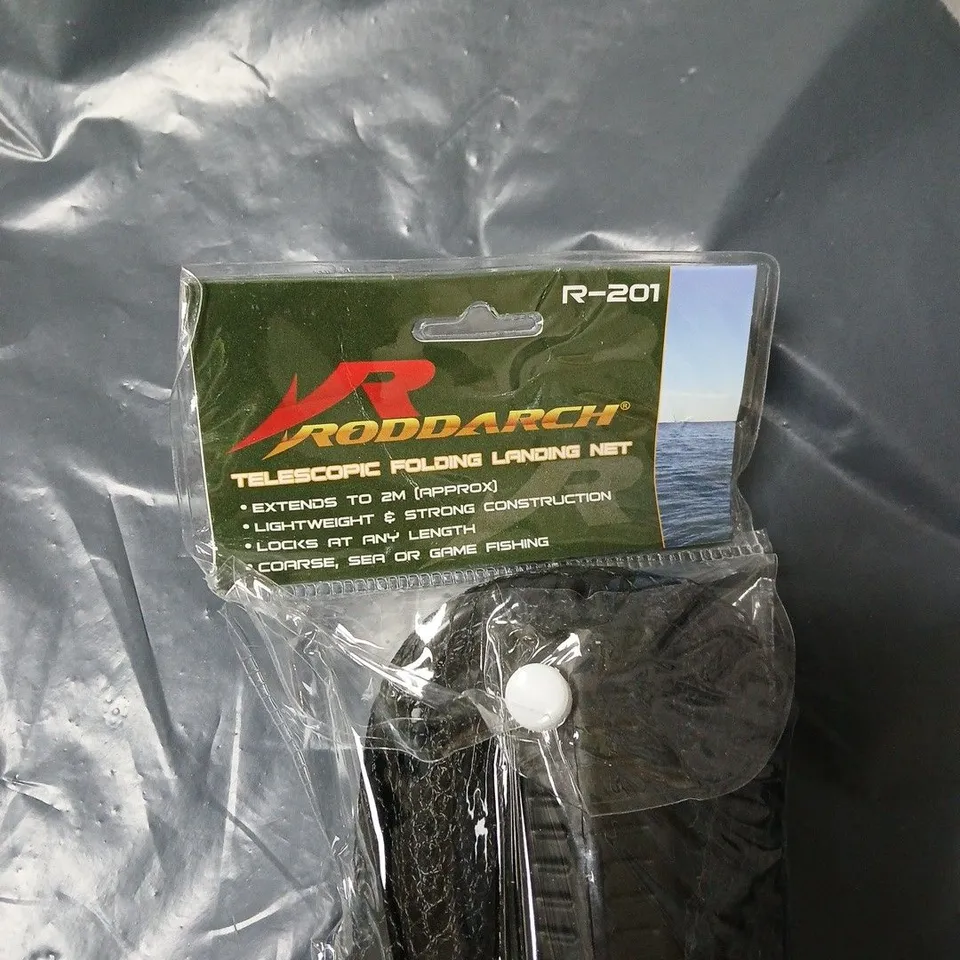 RODDARCH TELESCOPIC FOLDING LANDING NET R-201 APPROX 2M 