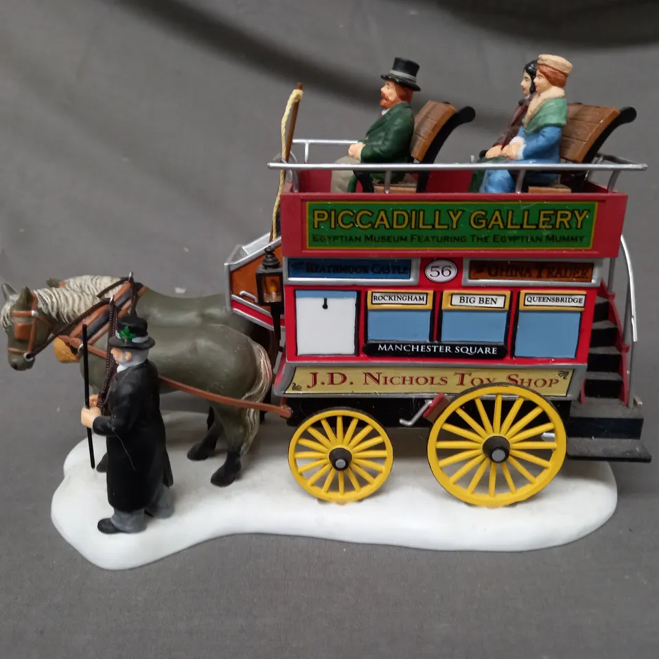 BOXED DEPARTMENT DICKENS VILLAGE SERIES OMNIBUS MODEL