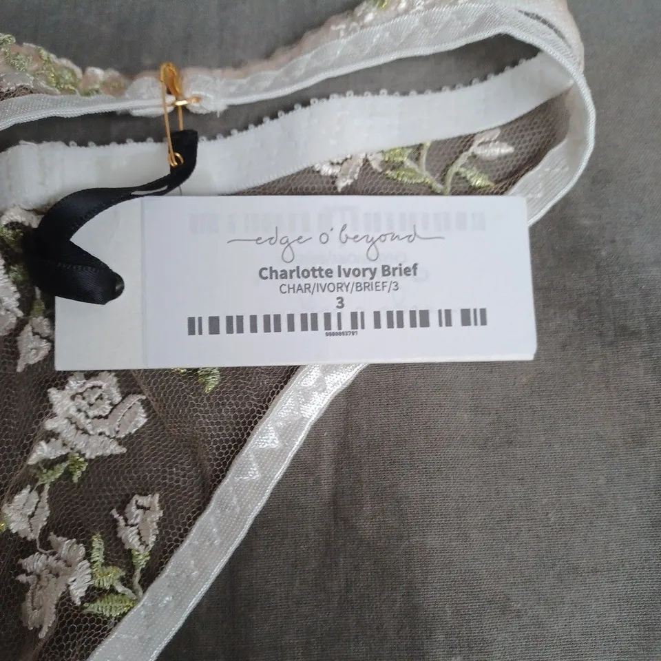 EDGE O' BEYOND CHARLOTTE IVORY BRIEF SIZE 3
