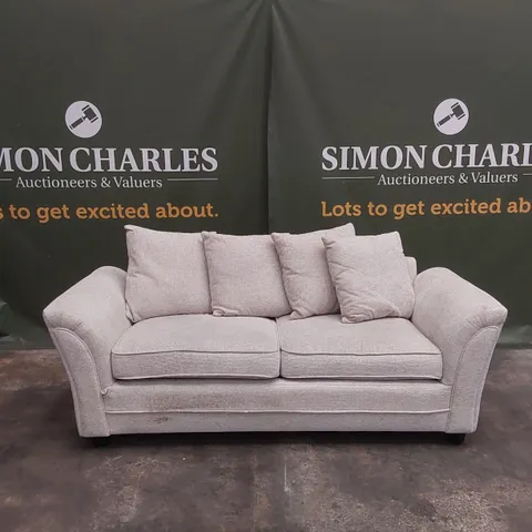 DURY CHUNKY WEAVE 3 SEATER SCATTERBACK SOFA