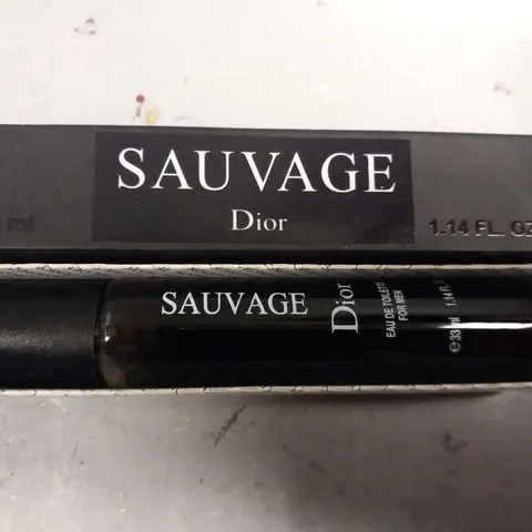 boxed sauvage dior 33ml 