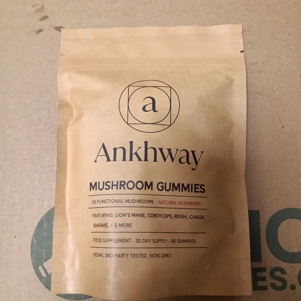 ANKHWAY MUSHROOM GUMMIES – 60 GUMMIES