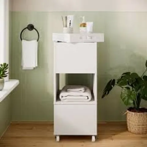 BOXED SAWYER STORAGE CADDY - WHITE (1 BOX)